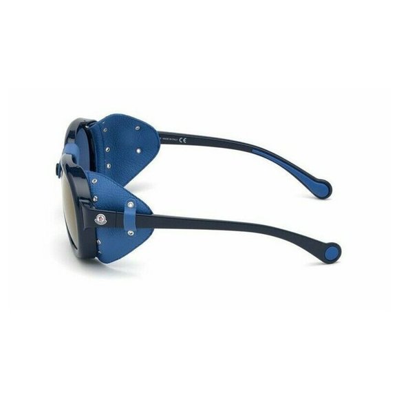Moncler Round Style Blue Polarized Lens. - Picture 4 of 4